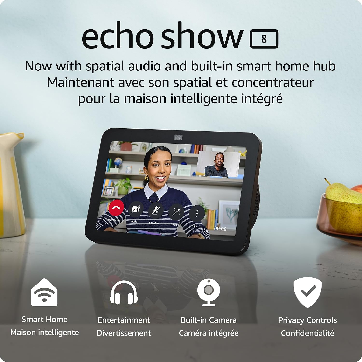 Amazon Echo Show 8 (3rd Gen, 2023)