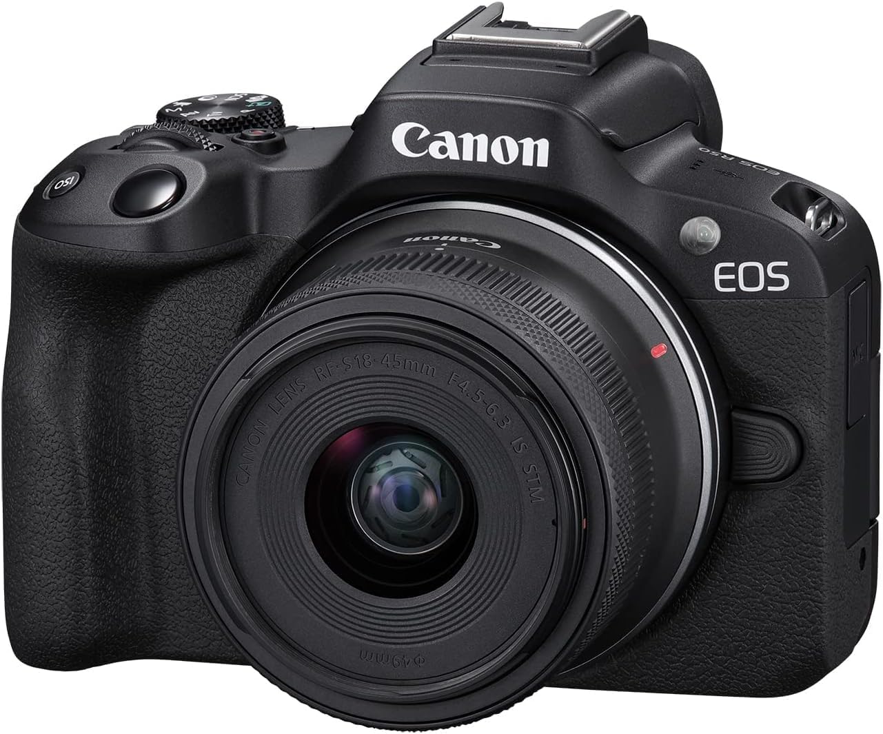 Canon EOS R50 Mirrorless Camera with RF-S 18-45mm Lens