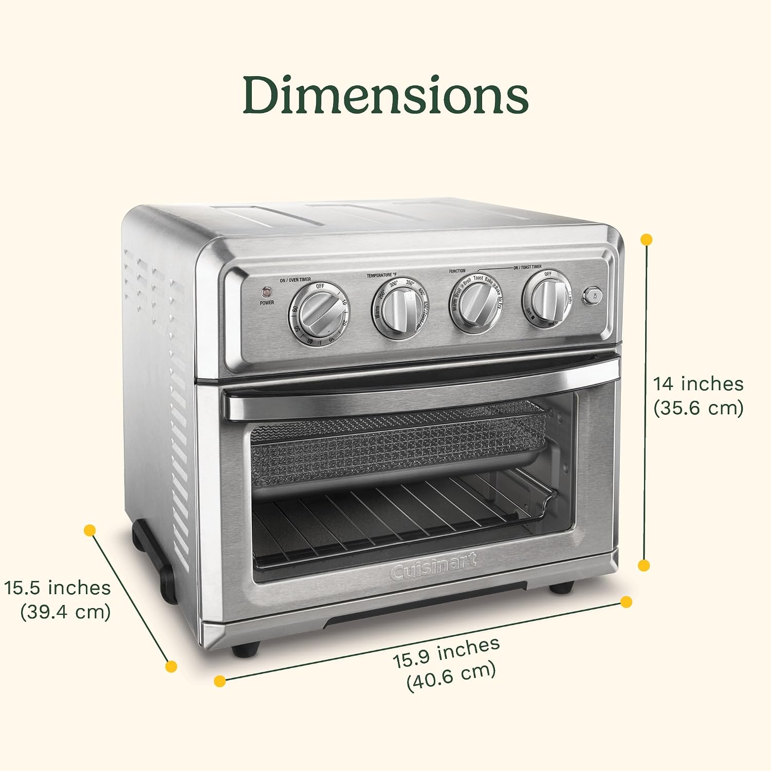 Cuisinart TOA-60 Air Fryer Toaster Oven