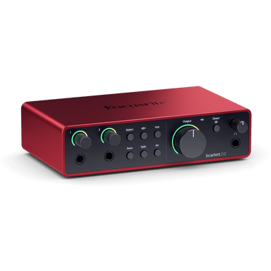 Focusrite Scarlett 2i2 4th Gen USB Audio Interface