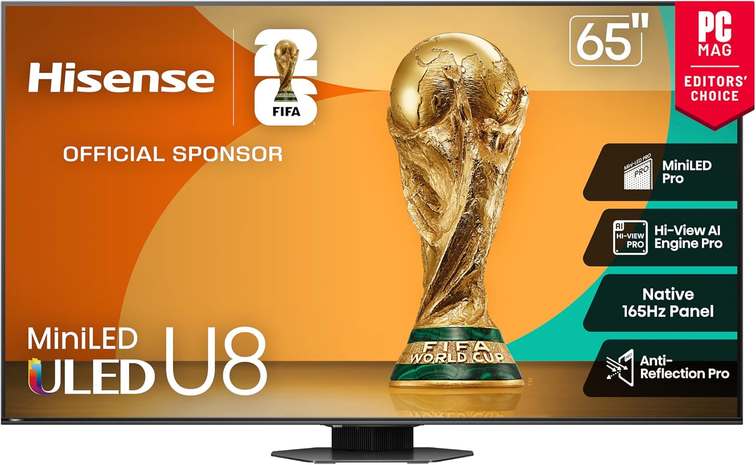 Hisense 65" U88QG Mini-LED QLED 4K Smart TV