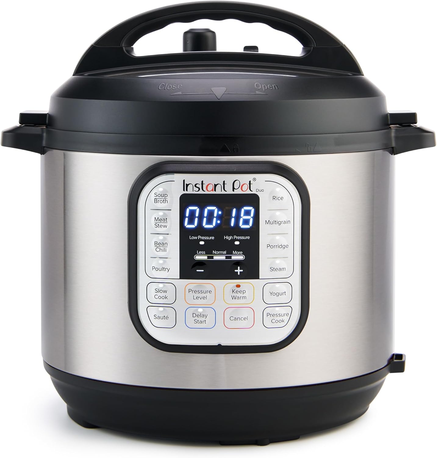 Instant Pot Duo 7-in-1 Electric Pressure Cooker, 6 Quart