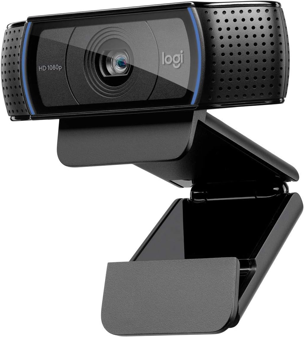 Logitech C920 HD Pro Webcam, 1080p/30fps