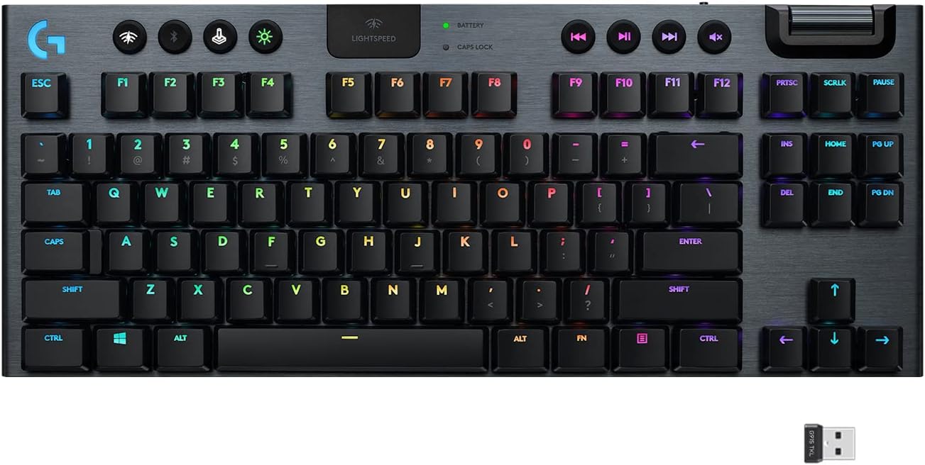 Logitech G915 TKL Tenkeyless LIGHTSPEED Wireless Gaming Keyboard