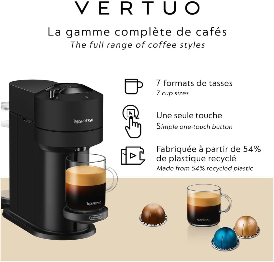 Nespresso Vertuo Next Coffee and Espresso Machine