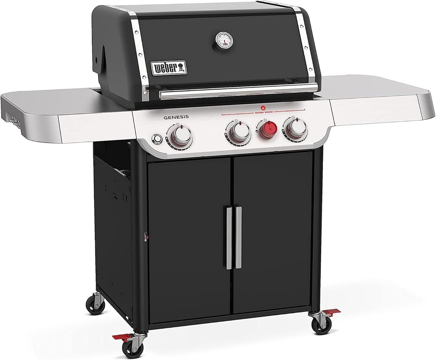 Weber Genesis E-325s 3-Burner Propane Gas BBQ in Black